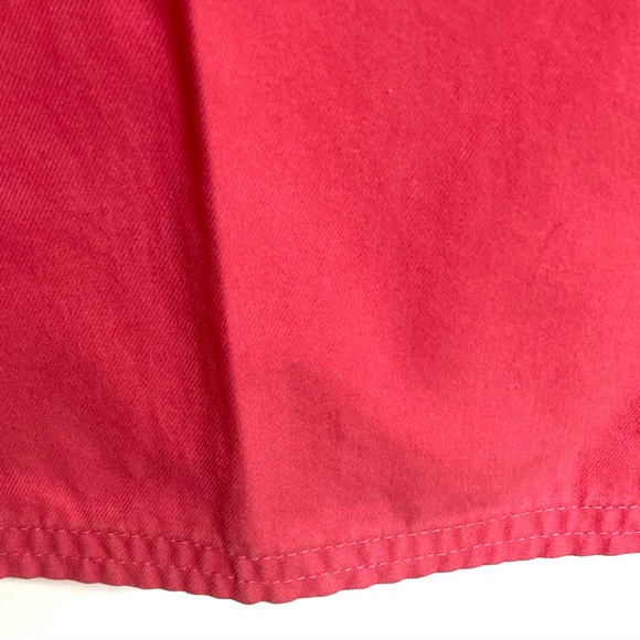 TALBOTS Pink Salamander Cotton Blend Cropped Pants Womens Plus Size 16 - Picture 10 of 13